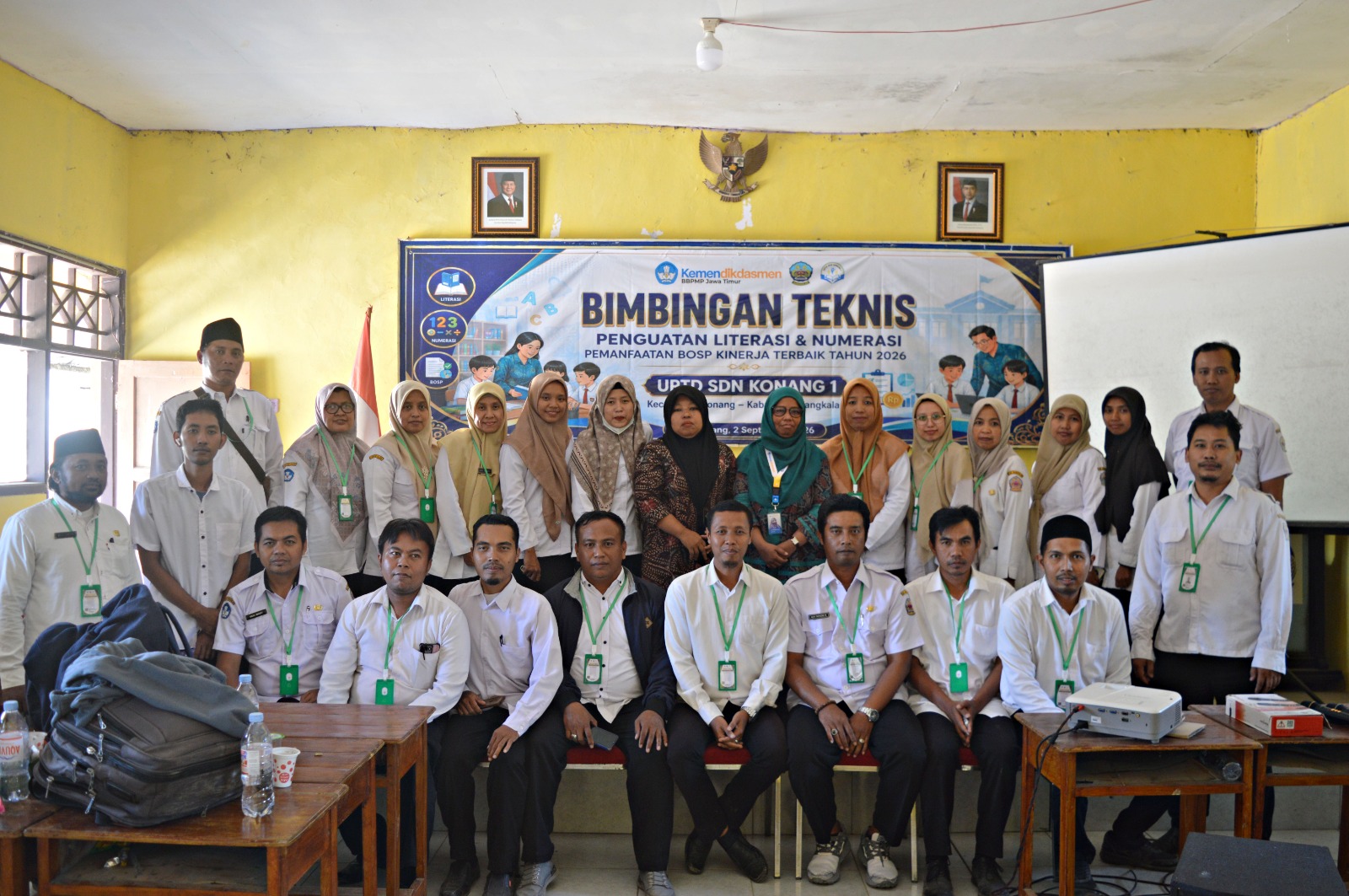 BIMTEK LITERASI NUMERASI DI KONANG 1